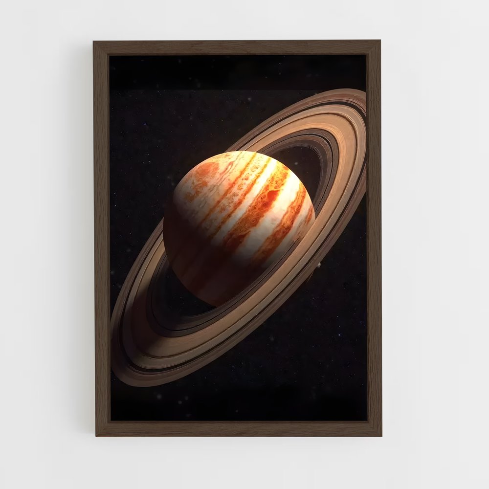 Poster Saturne Éternelle (vue 5)